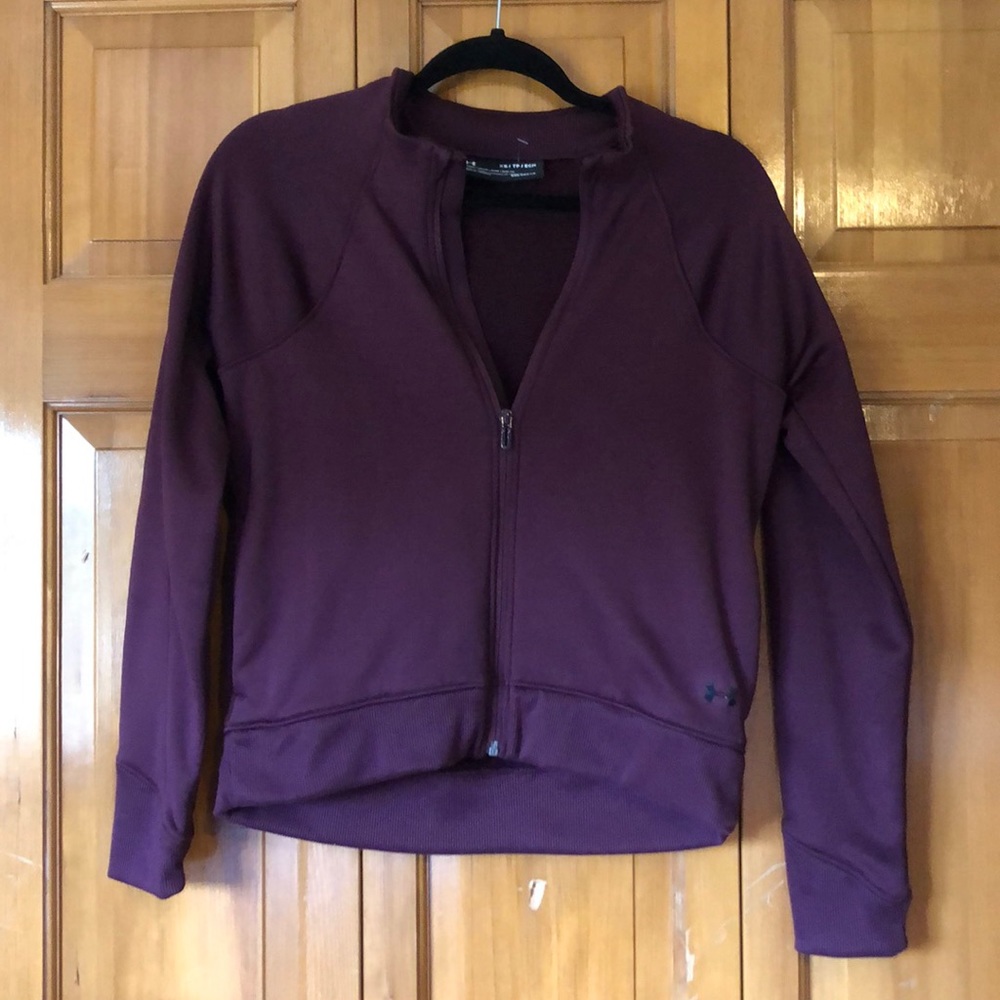 Plum Workout Jacket.
